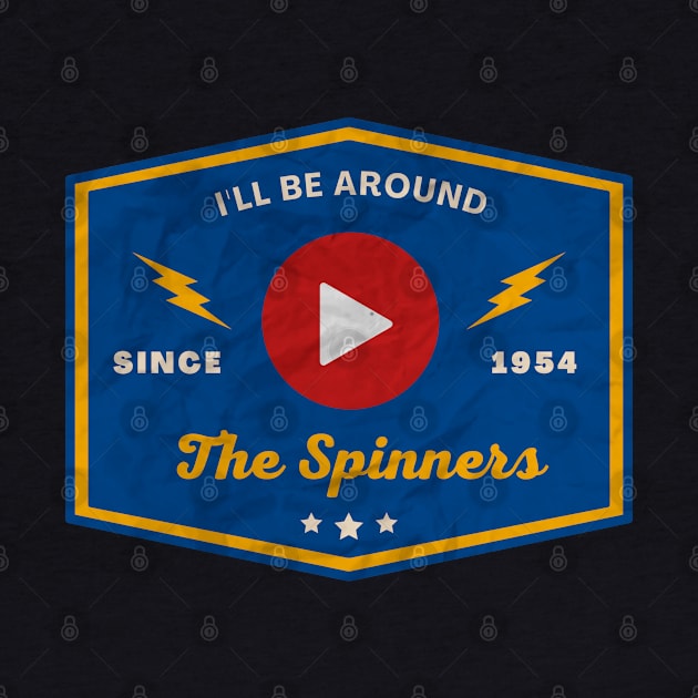 The Spinners // Play Button by Blue betta